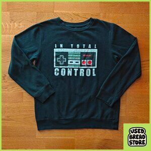 Official Nintendo "In Total Control" Pullover Sweatshirt | Youth XL | Gamer